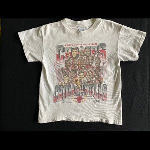 1991 Chicago Bulls Championship shirt XL